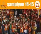 Galatasaray, şampiyon 14-15